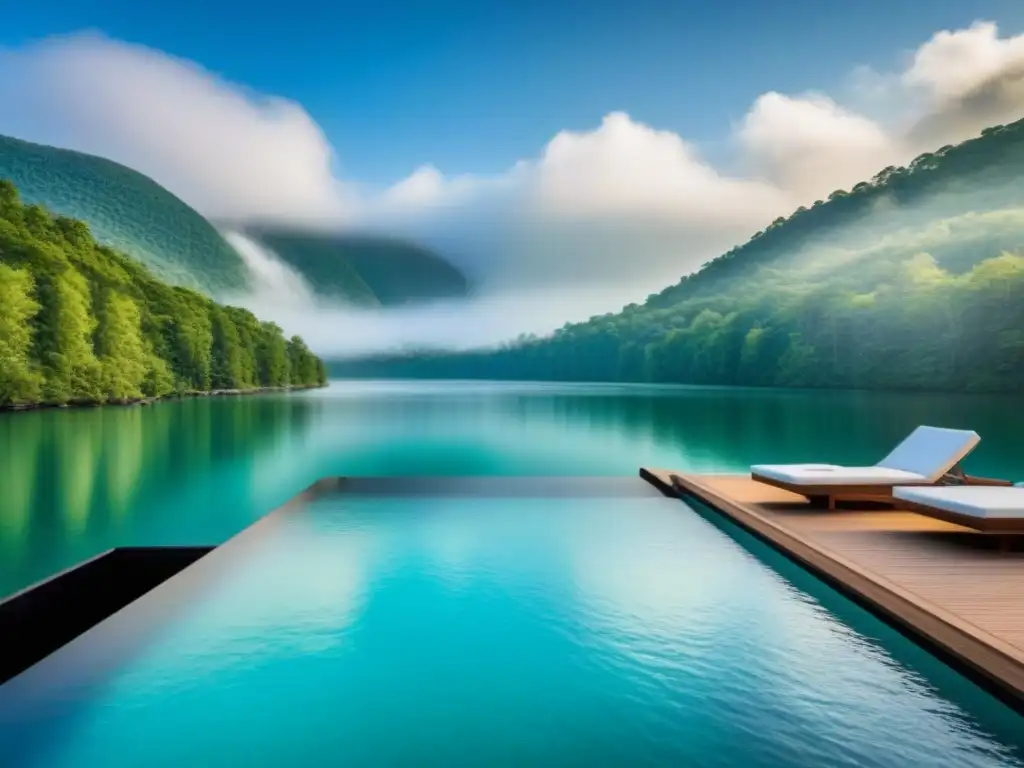 Villa de lujo junto al lago en América del Norte Villa de lujo junto al lago en Norteamérica con impacto económico en segundas residencias