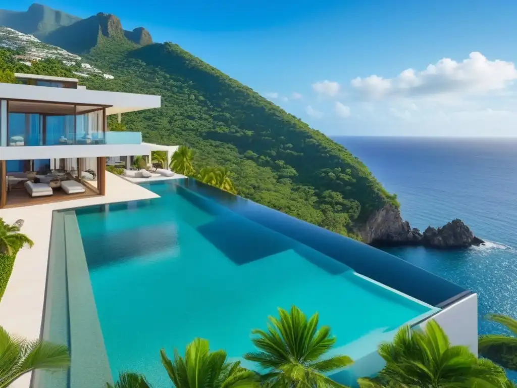 Villa de lujo en Costa Azul: oasis de opulencia Villa de lujo con piscina infinita en acantilado de Costa Azul, ideal para inversiones inmobiliarias en Costa Azul