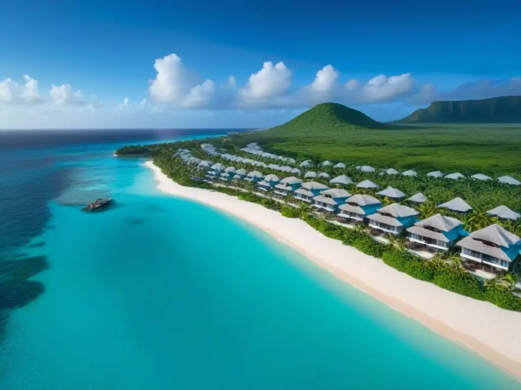 Inversiones exclusivas en el Caribe: Resort de lujo frente al mar Villas de lujo con piscinas infinitas en la playa del Caribe, para invertir postpandemia