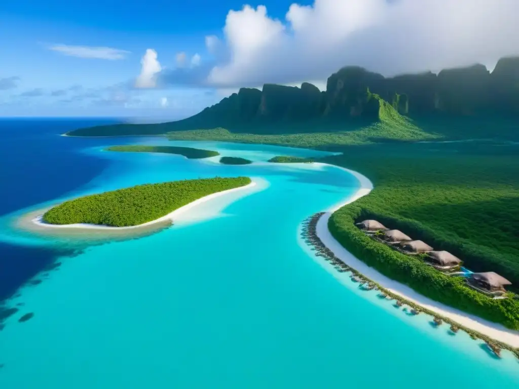 Isla privada de lujo con tecnología smart home frente al mar Villas sostenibles con tecnología en isla privada: Inversiones inmobiliarias internacionales en islas