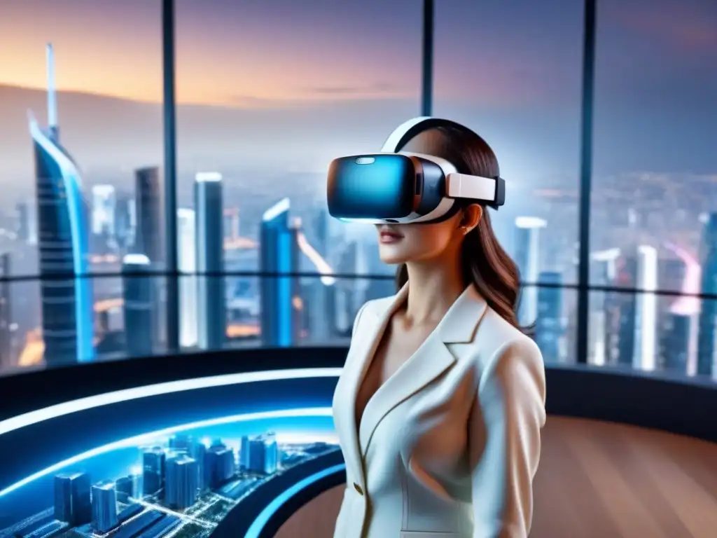 Una visión futurista del mercado inmobiliario en realidad virtual