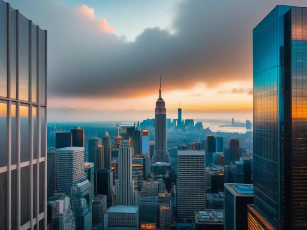 Cityscape emergente: panorama 8k de mercado en crecimiento Vista impactante de una ciudad en auge en mercados emergentes, simbolizando la dinámica evolución del sector inmobiliario