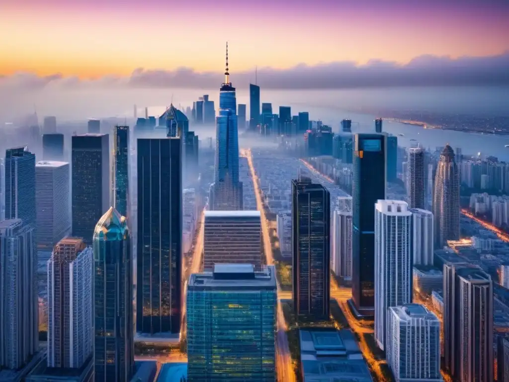 Metropolis global: diversidad inmobiliaria internacional Vista impresionante de diversidad en el mercado inmobiliario internacional con diferencias legales