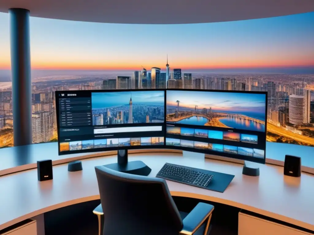 Webinar de lujo: estrategia inmobiliaria internacional Webinar de lujo mostrando propiedades internacionales alrededor del mundo